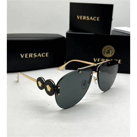 Versace™ VE2250 Aviator Sunglasses .